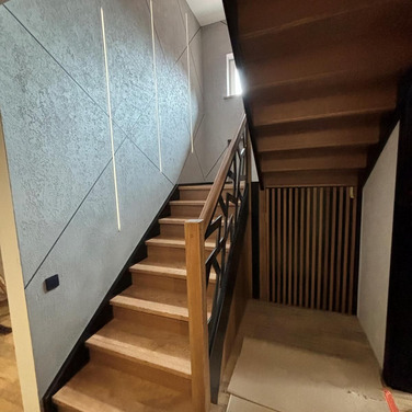 Schody z nowoczesna balustrada Smigiel